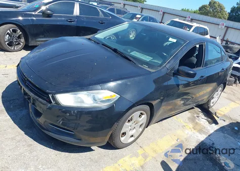 2015 Dodge Dart Se from USA, damaged, VIN 1C3CDFAA5FD300540